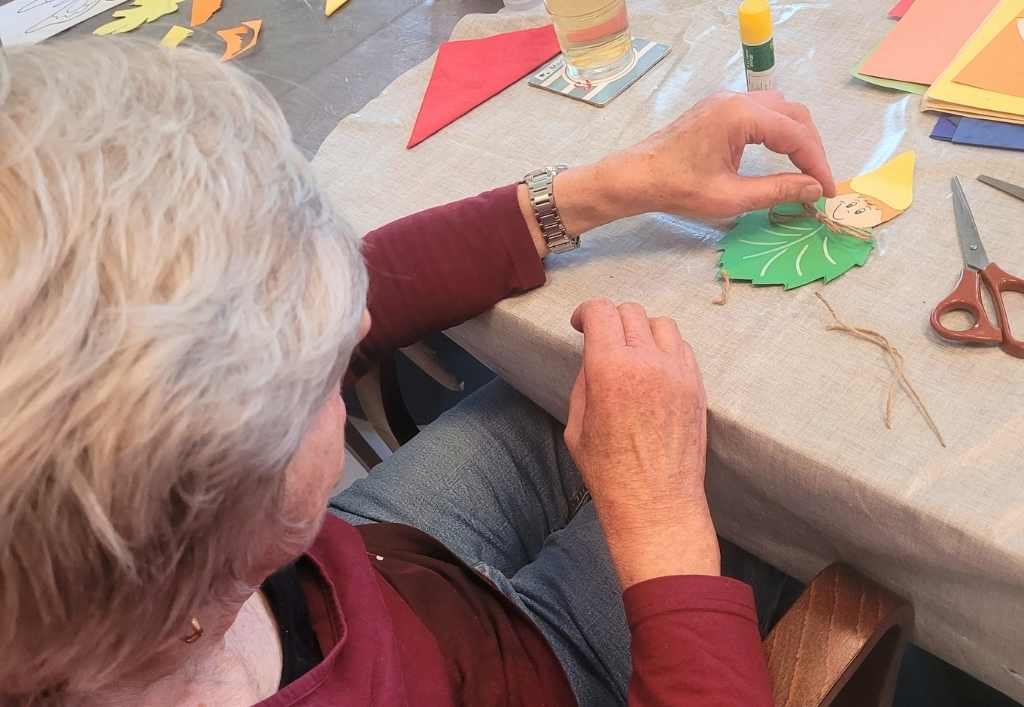 Herbstliche Kreativität in der Tagespflege Kamenz