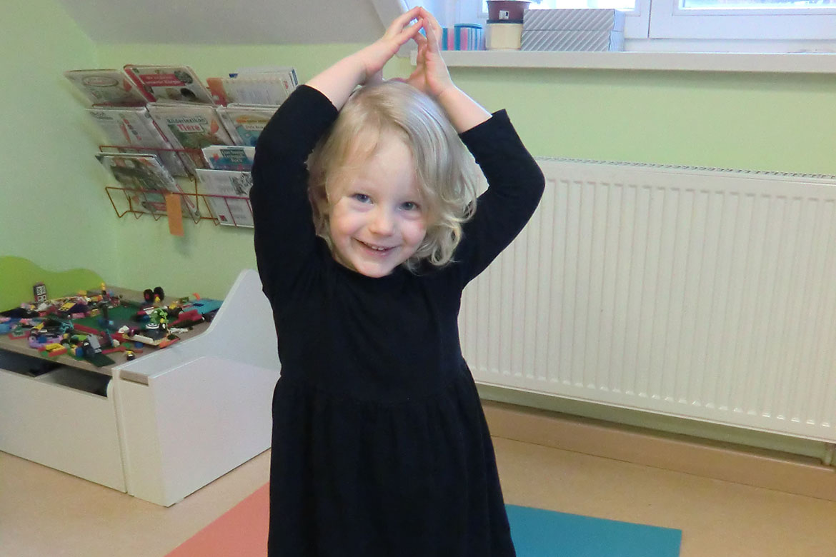 Zeit für Kinderyoga in der Kita