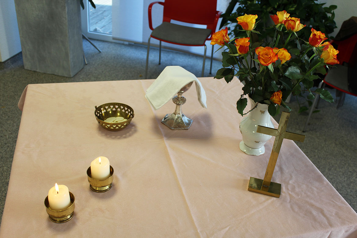 Gottesdienst im Seniorenheim
