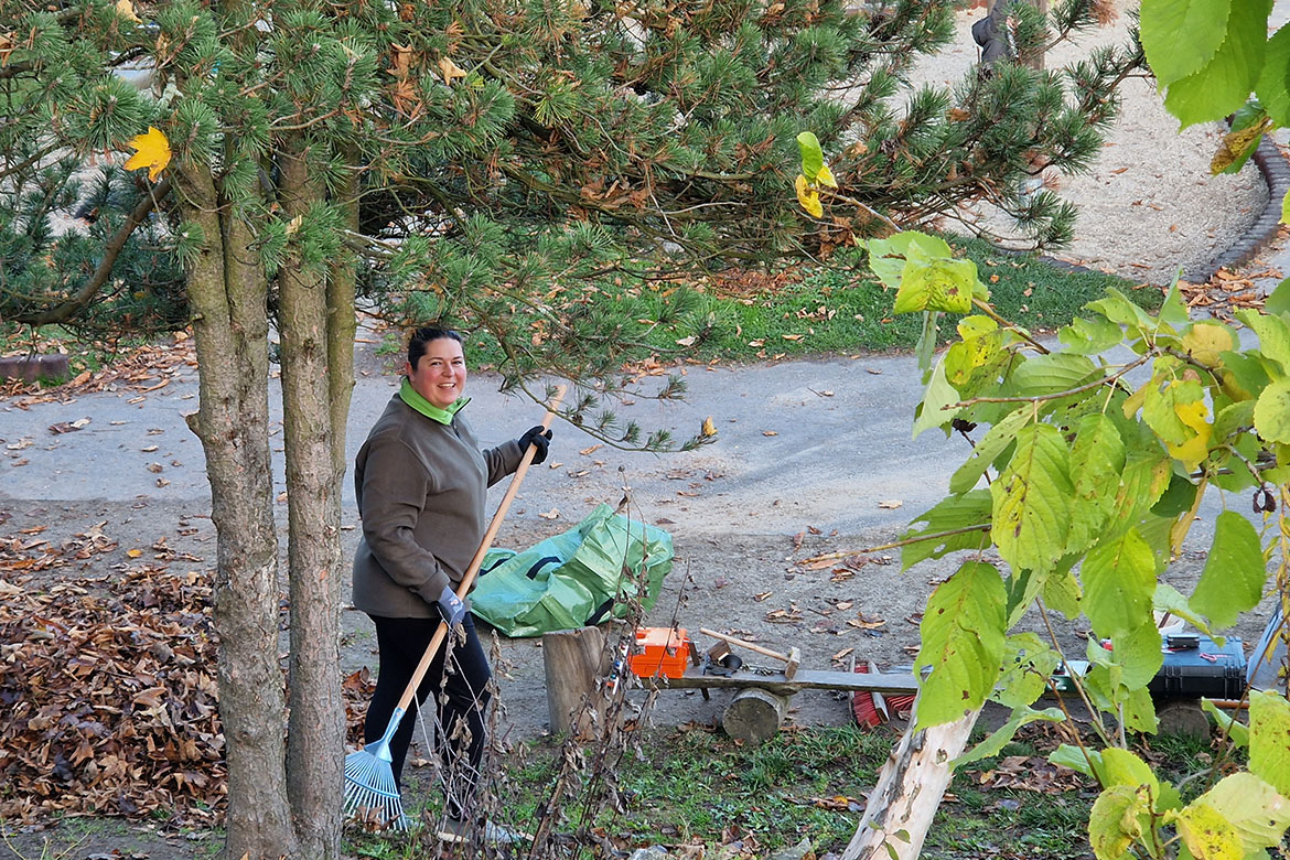 Große Herbstputzaktion in der ASB-Kita 