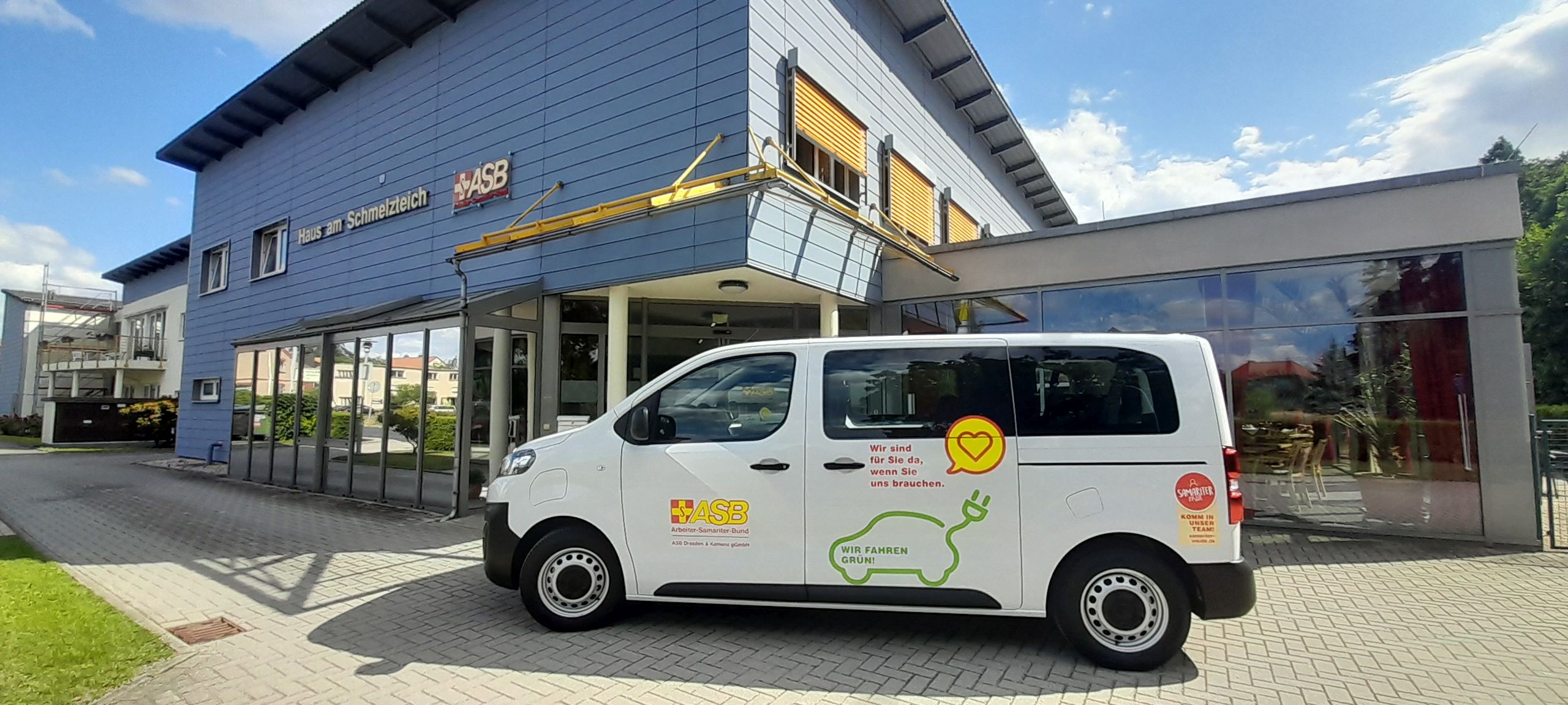 In Bernsdorf mit Elektroantrieb unterwegs