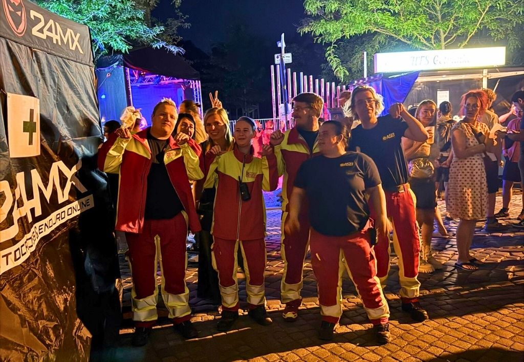 Sanitätsdienst beim Louisenfest: Pflaster, gute Laune und ein tolles Fest