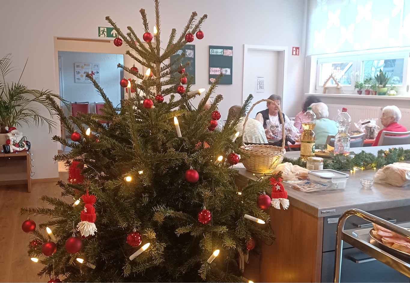 Weihnachtliche Momente in der Tagespflege Radeberg!