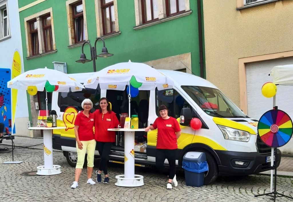 ASB-Tagespflege und Sozialstation Radeberg beim Bierstadtfest