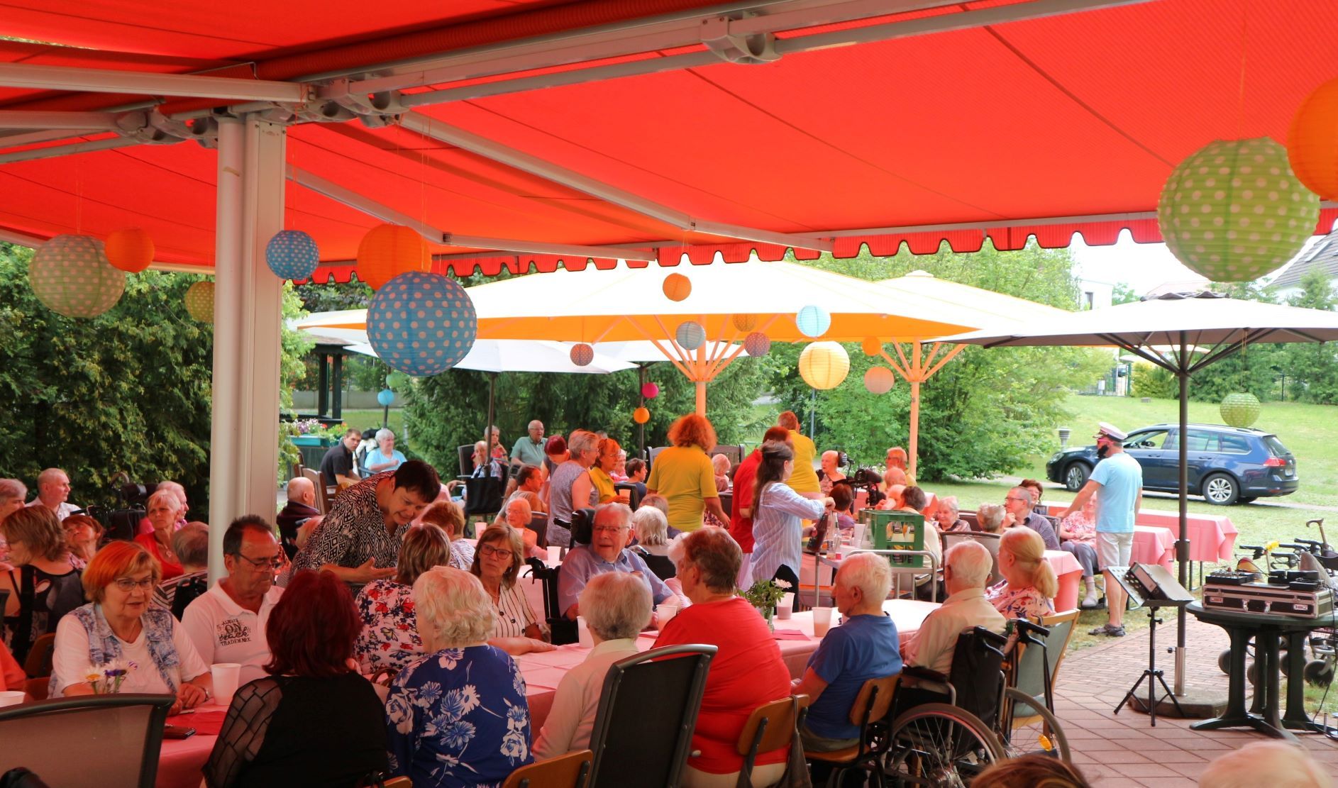 Heimfest im ASB-Pflegeheim Königsbrück