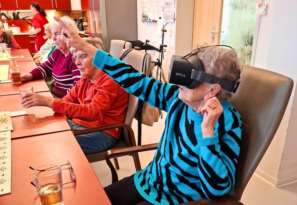 Eintauchen in andere Welten – Virtuelle Reisen in der ASB-Tagespflege Kamenz